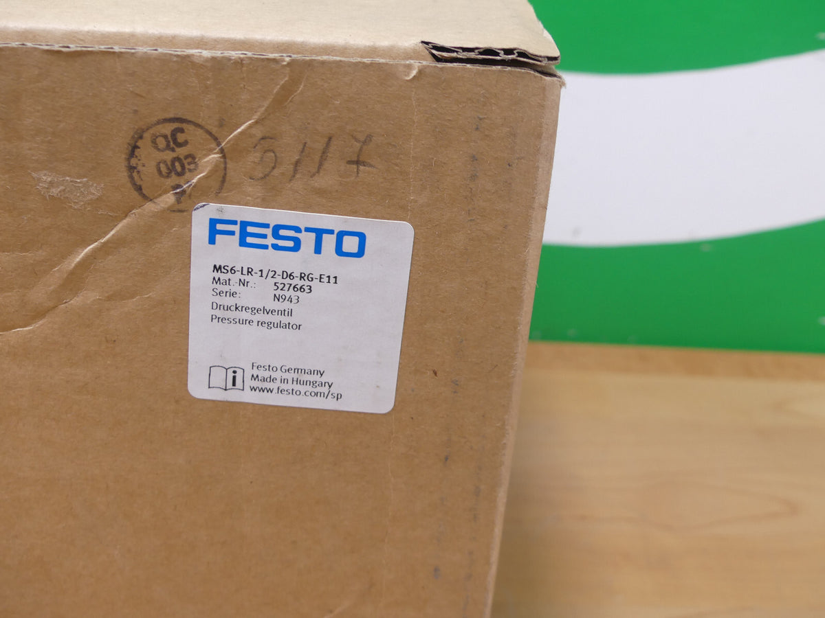 FESTO MS6-LR-1/2-D6-RG-E11 527663