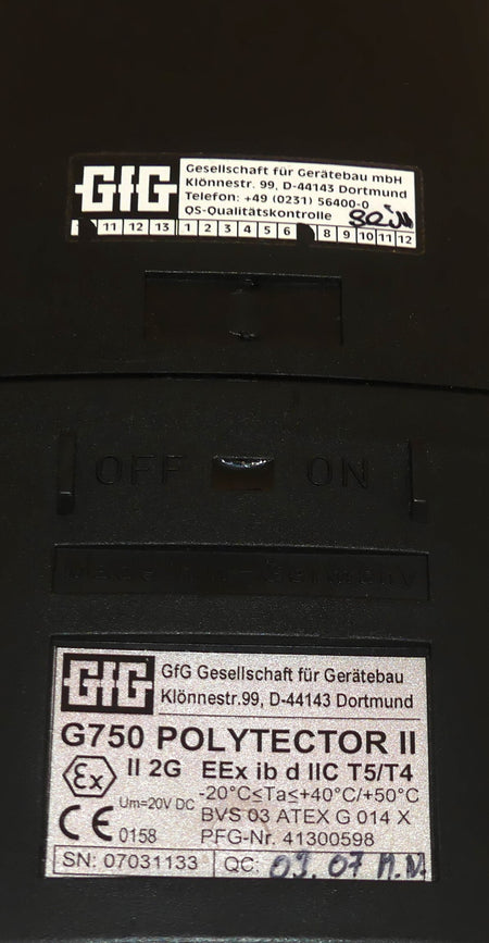 GFG G750 POLYTECTOR II G750  Gas Messgerät