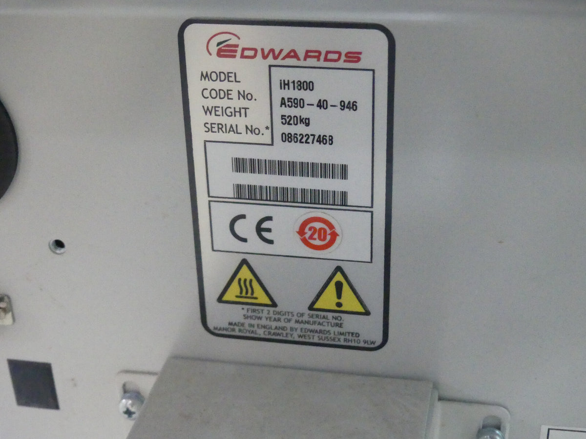 Pumpe Edwards IH1800, gebraucht, guter Zustand