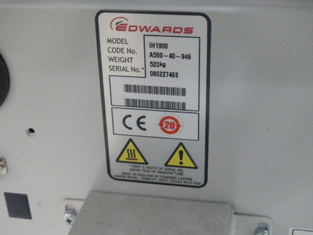 Pumpe Edwards IH1800, gebraucht, guter Zustand