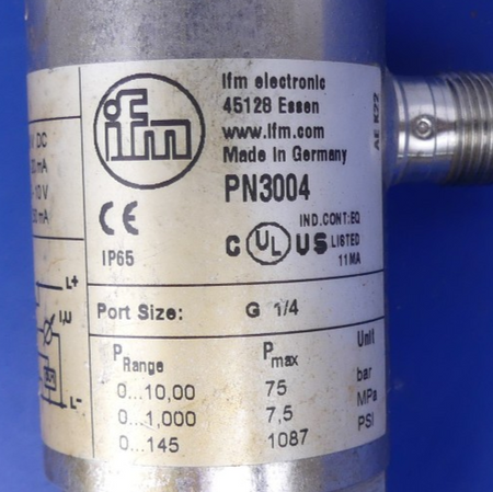 ifm electronic Drucksensor PN3004