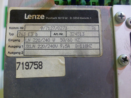 Lenze 763 E3 b