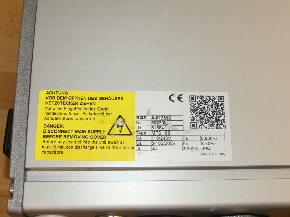 SCHINDLER MFS 168  MFS168 frequency converter