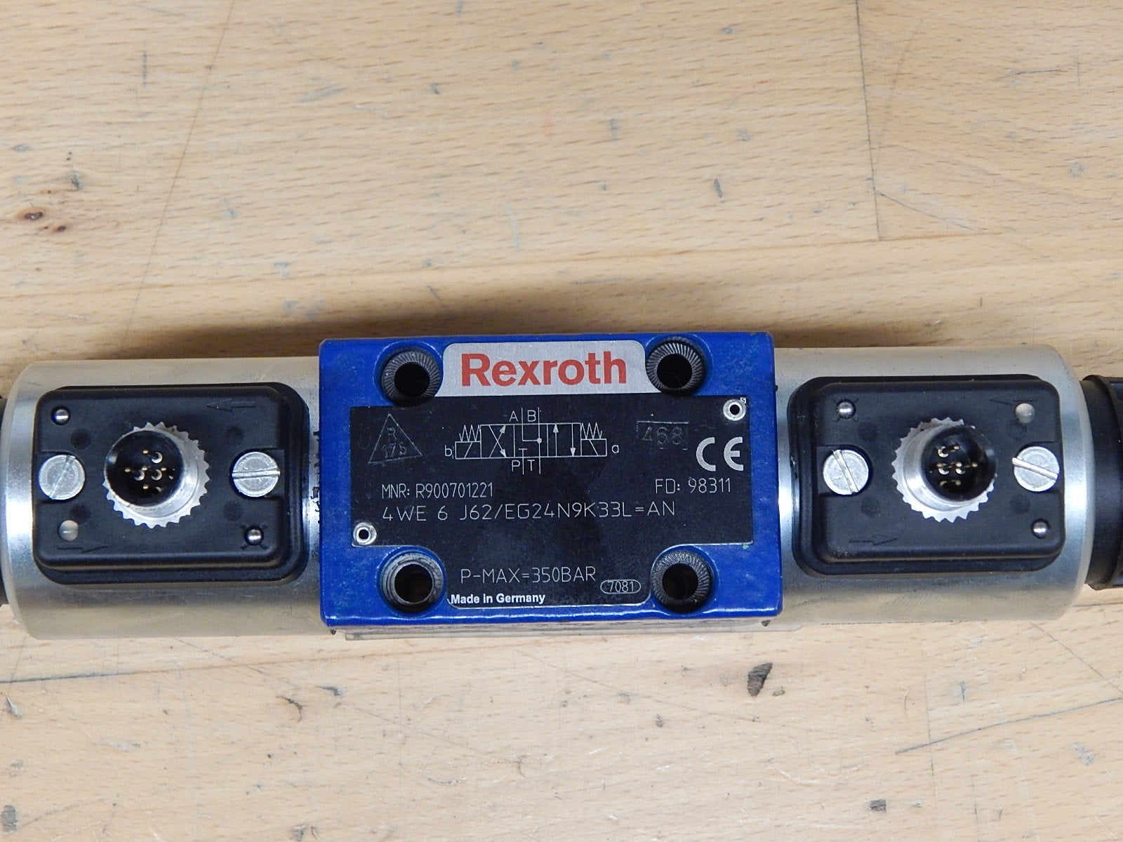 Rexroth Hydraulikventil 4 WE 6 J62/EG24N9K33L=AN   Unbenutzt