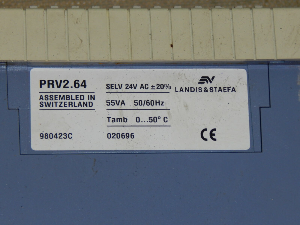  Landis & Staefa PRV2.64 Controller used