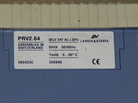  Landis & Staefa PRV2.64 Controller used