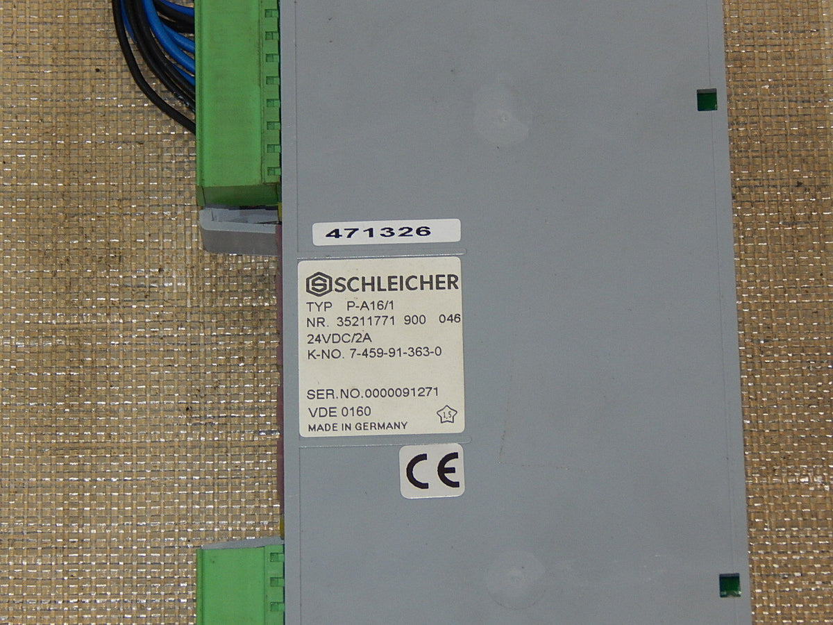  SCHLEICHER Modul P-A16/1 Part-No.42641600 used