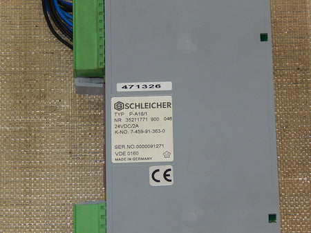  SCHLEICHER Modul P-A16/1 Part-No.42641600 used