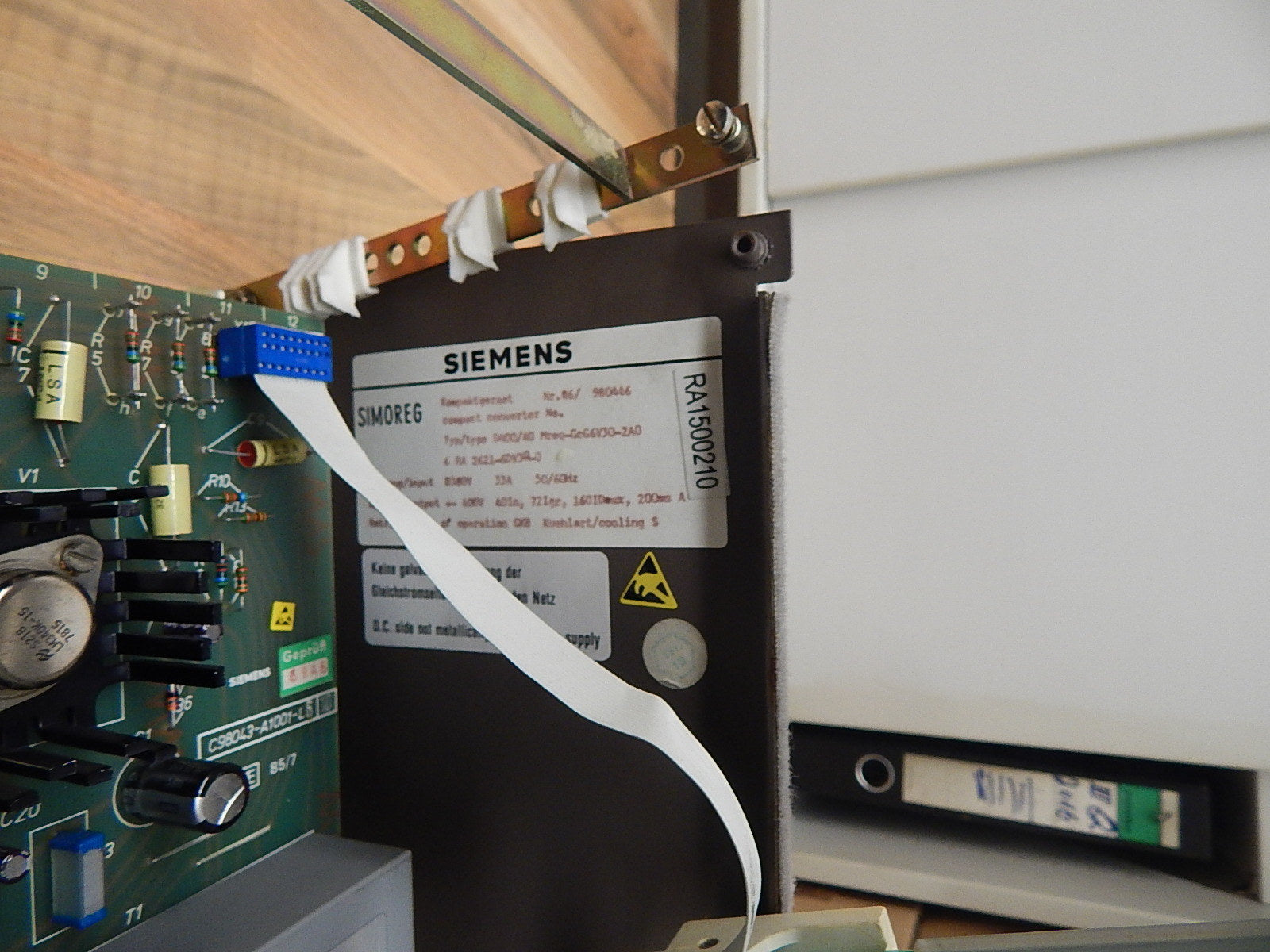 Siemens Simoreg Kompaktgerät 6RA2621-6DV30-0 //D400/40 Mreq-GcG6V30-2A3 Used