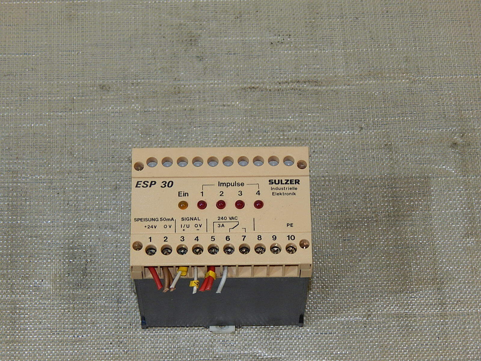  sulzer ESP 30  signal relais used