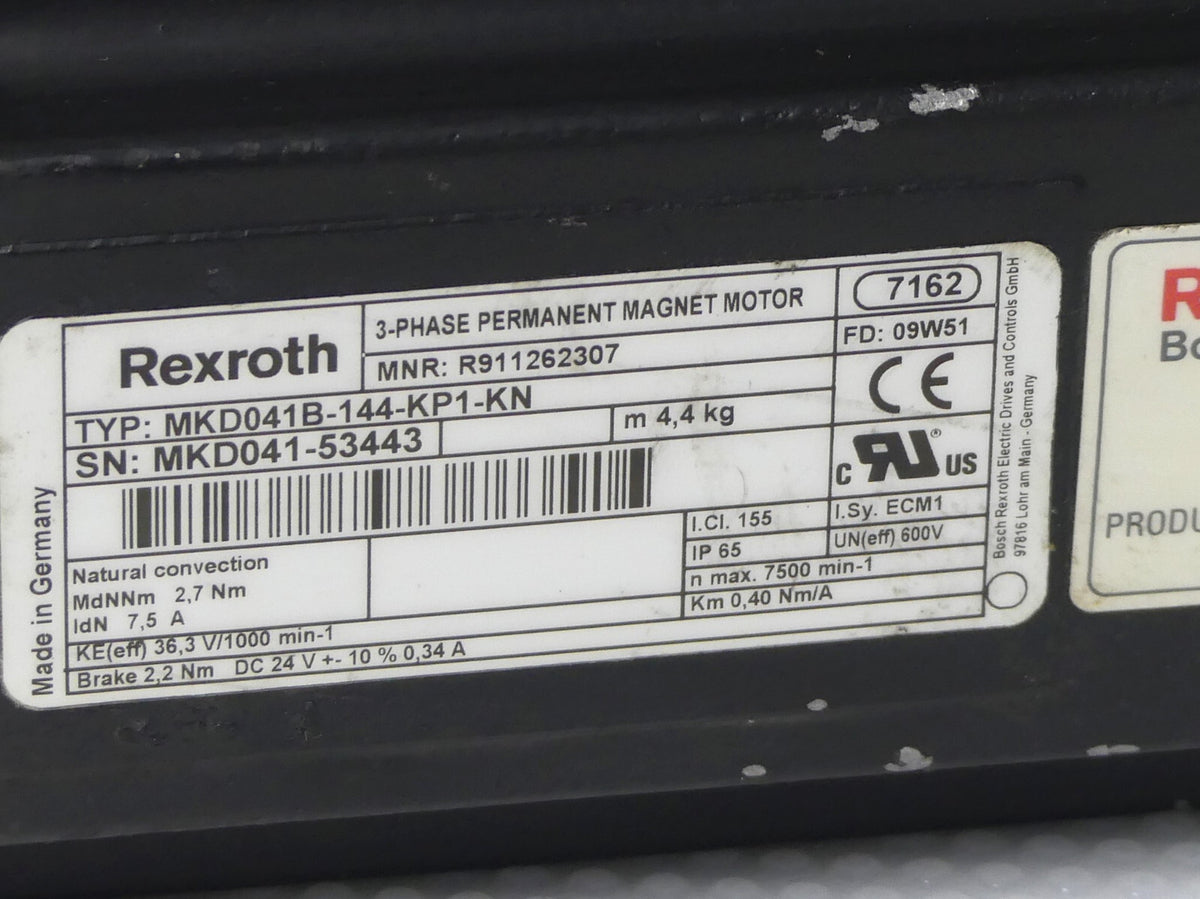 REXROTH  MKD041B-144-KP1-KN (leicht beschädigt)