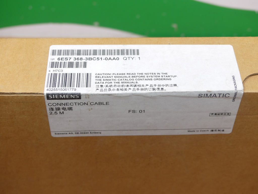 Siemens 6ES7 368-3BC51-0AA0   6ES7368-3BC51-0AA0