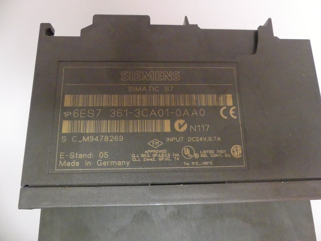 SIEMENS 6ES7 361-3CA01-0AA0