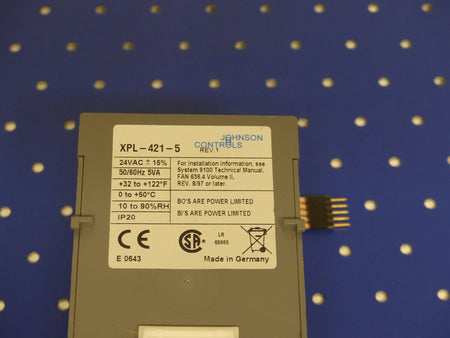 JOHNSON CONTROLS XPL-421-5