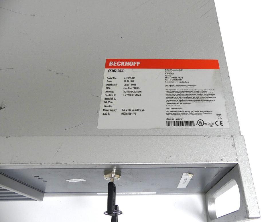 Beckhoff C5102-0030