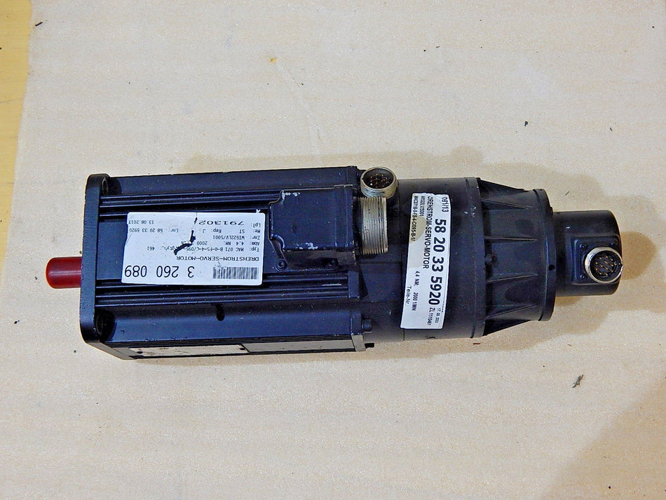 Indramat Permanentmagnet-Drehstromservomotor MAC71B-0-FS-4-C/95-B-1/WI 522LX/S01