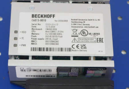 BECKHOFF C6015-0010