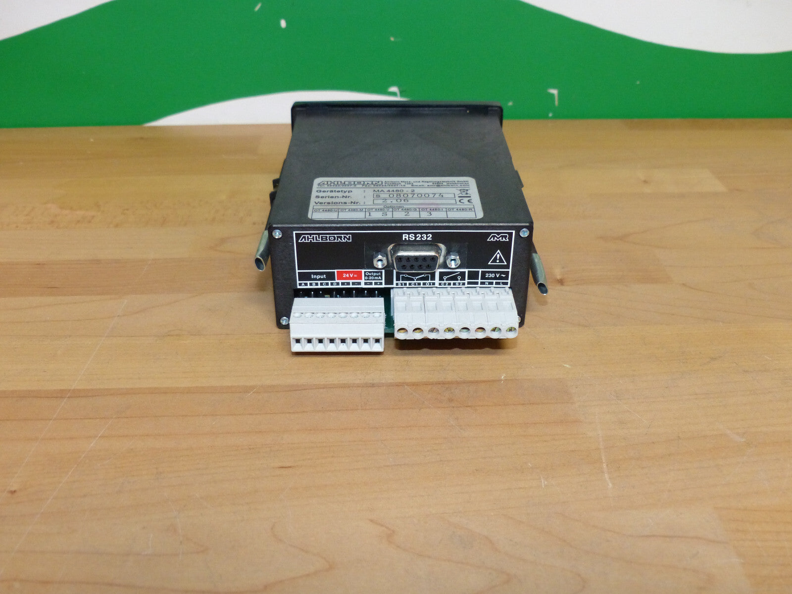 Ahlborn Mess- und Regelungstechnik MA 4480-2 S08070074 Temperaturregler