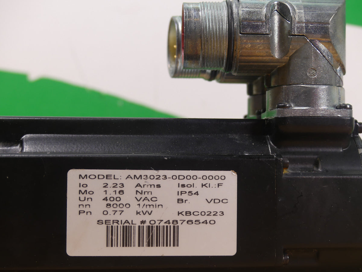 Beckhoff Servomotor AM3023-0D00-0000 used s.Bilder