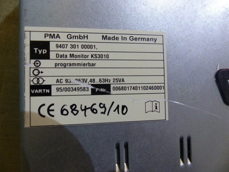 Data Monitor KS 3010 9407 301 00001
