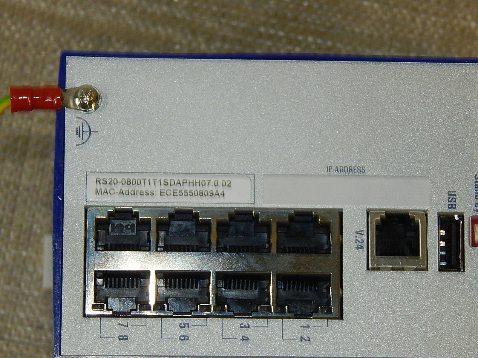 Hirschmann RS20-0800T1T1SDAPHH07.0.02  Used