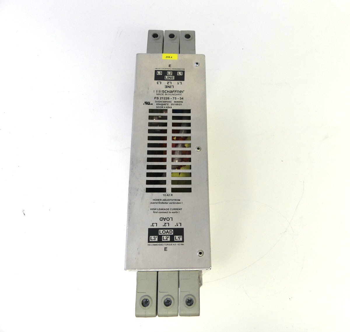 SEW EURODRIVE NETZFILTER BLOCK NF 085-503