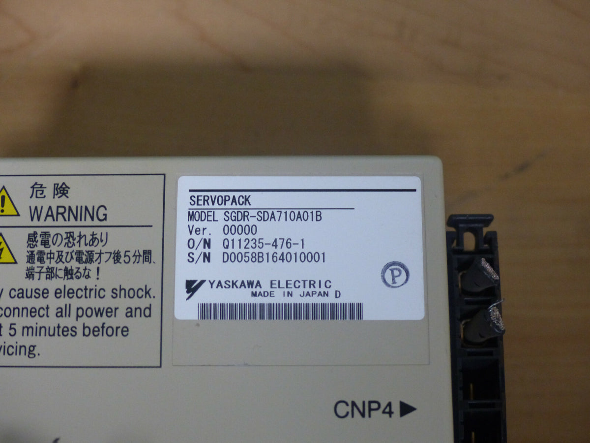 Yaskawa Servopack SGDR-SDA710A01B used s.Bilder