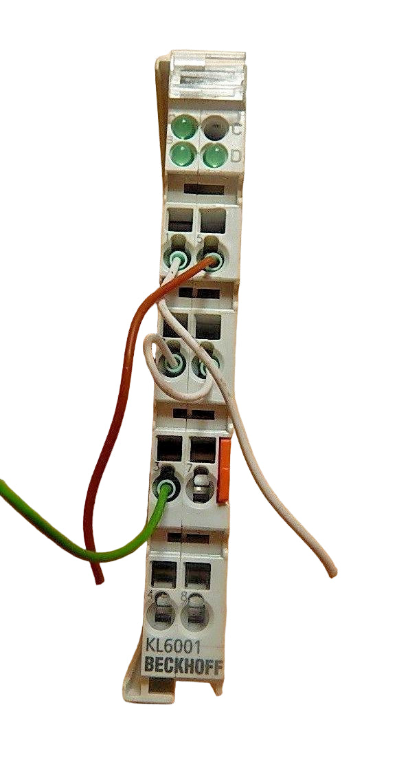 4x BECKHOFF  KL6001  RS232 Serial Interface- Used