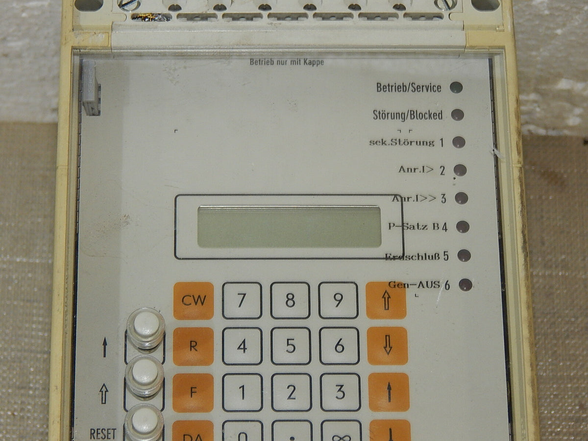  Siemens 7SJ5125-4BA03-0CA0/GG Überstromzeitschutz  