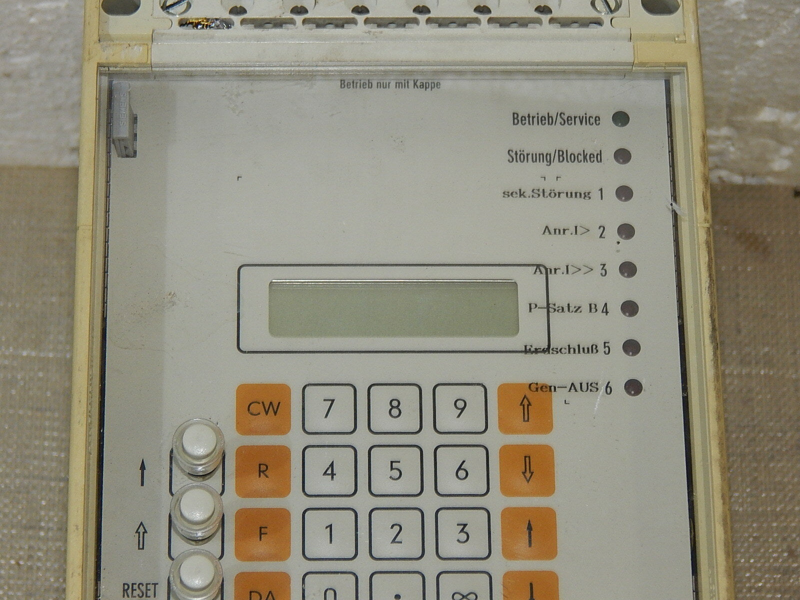  Siemens 7SJ5125-4BA03-0CA0/GG Überstromzeitschutz  