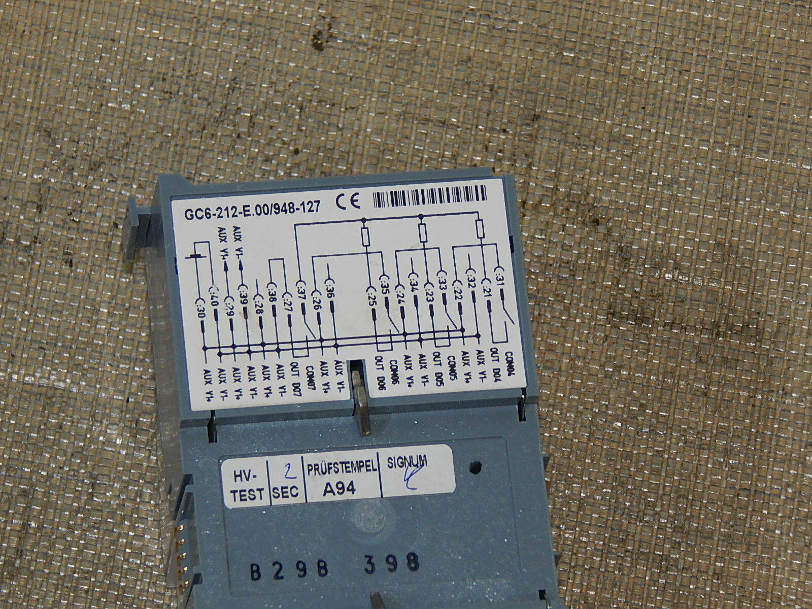  Siemens SICAM GC6-212-E.00/948-127 Modul