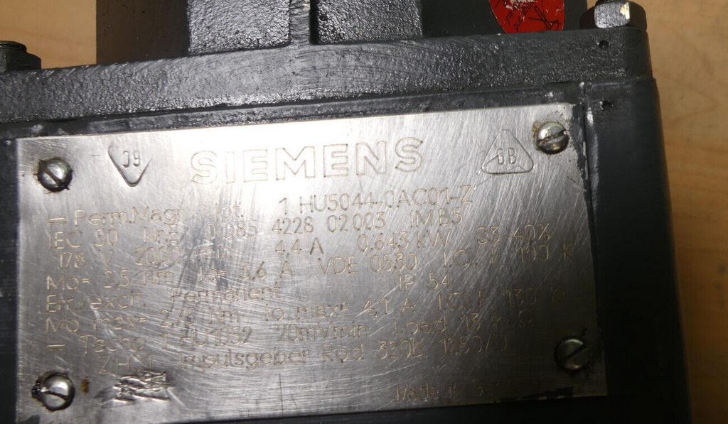 SIEMENS  1HU5044-0AC01-Z ( 1HU5 044-0AC01-Z