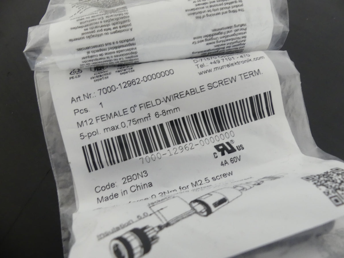 4x Murr Elektronik 7000-12962-0000000