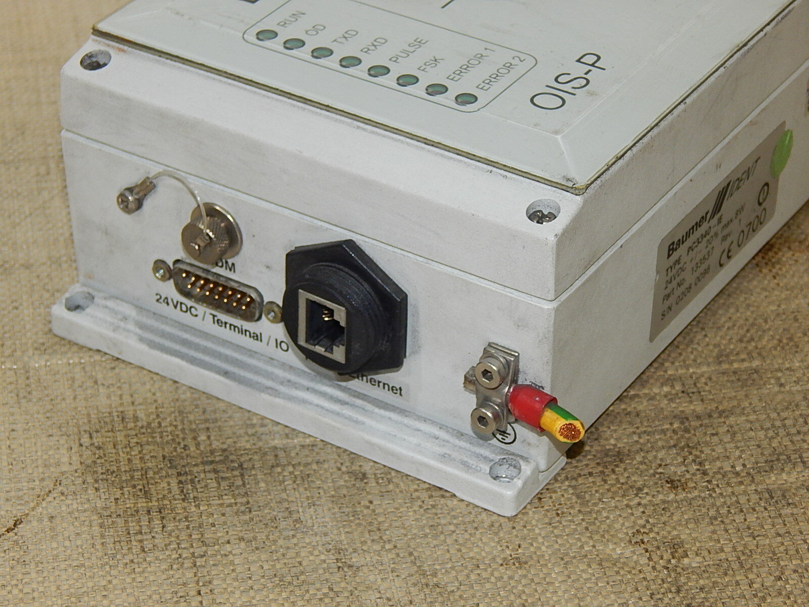 Baumer Ident  PC3340-IE Sensor 133537 Rev. 1 used