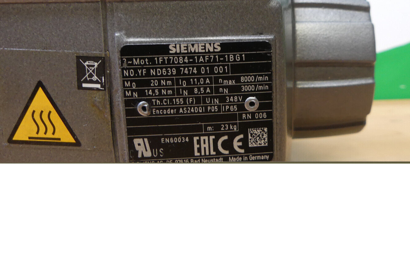 SIEMENS 1ft7084-1AF71-1BG1