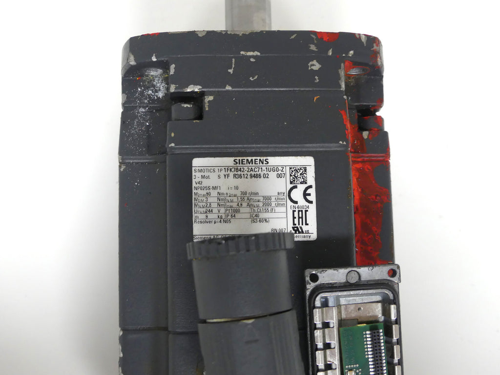 siemens 1fk7042-2ac71-1ug0-z   (beschädigt,s.Blider)