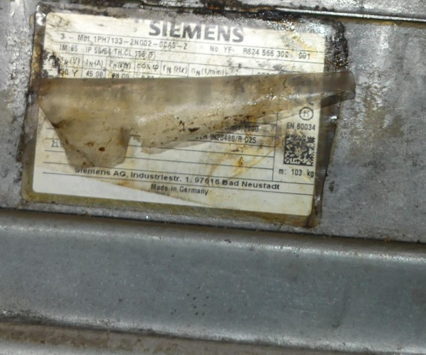 SIEMENS 1PH7133-2NG02-0CA0-Z