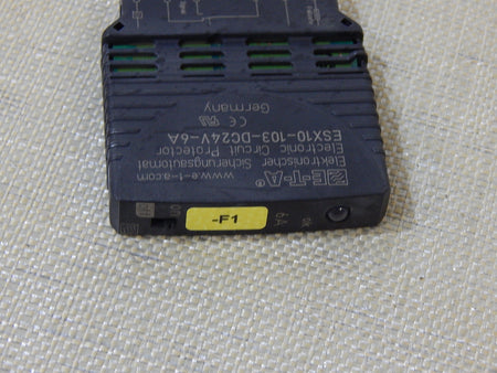 E-T-A  ESX10-103-DC24V-6A Elektronischer Sicherungsautomat  Used