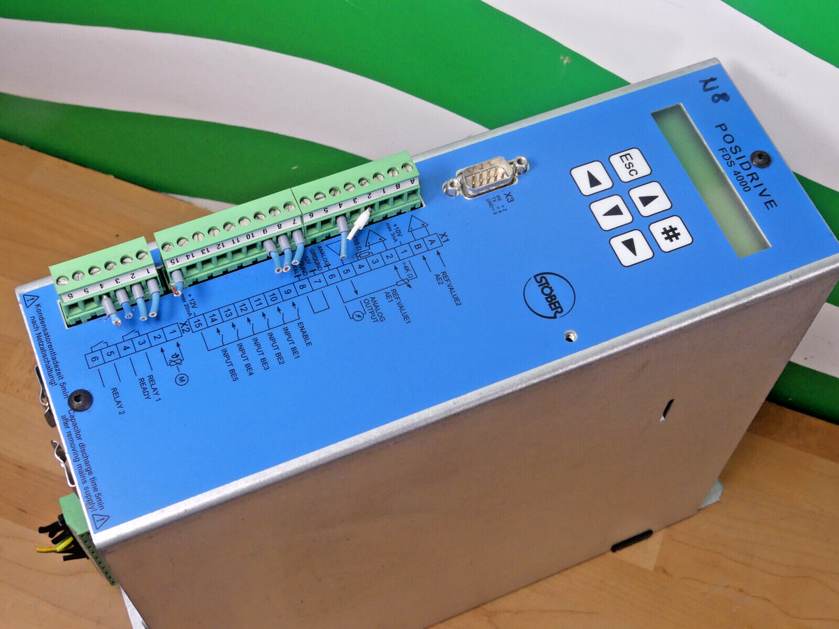 Stöber Posidrive FDS4000 Serie Servoantrieb / FDS4070/B / 4,0 kW KT.NR.42010