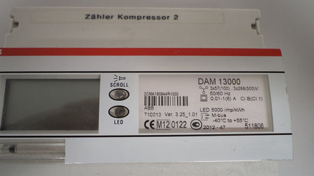 DAM 13000 Messwandlerzähler 2CMA180844R1000