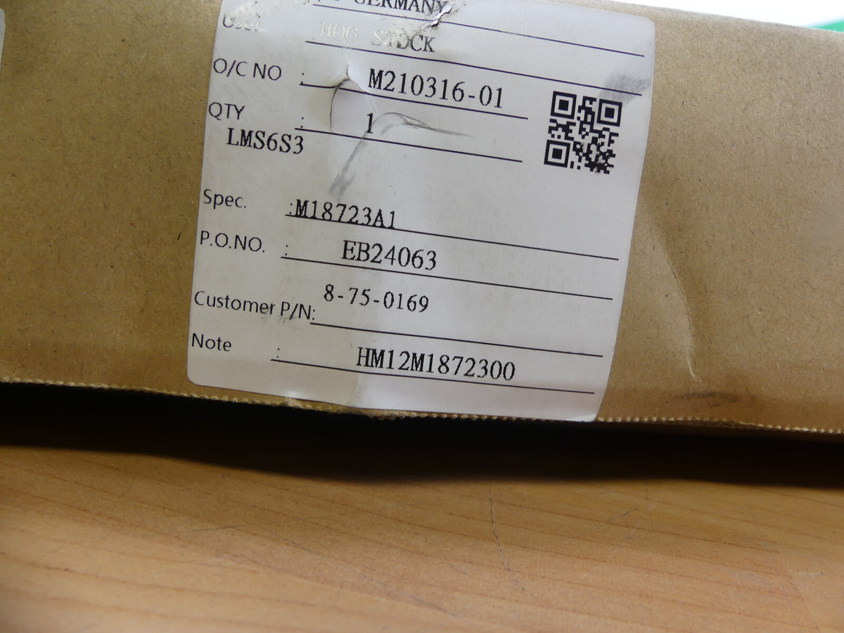 Hiwin Magnetschienenstatoren  LMS6S3  SS63D0A2 für Linearmotor DWG No:M18723A1