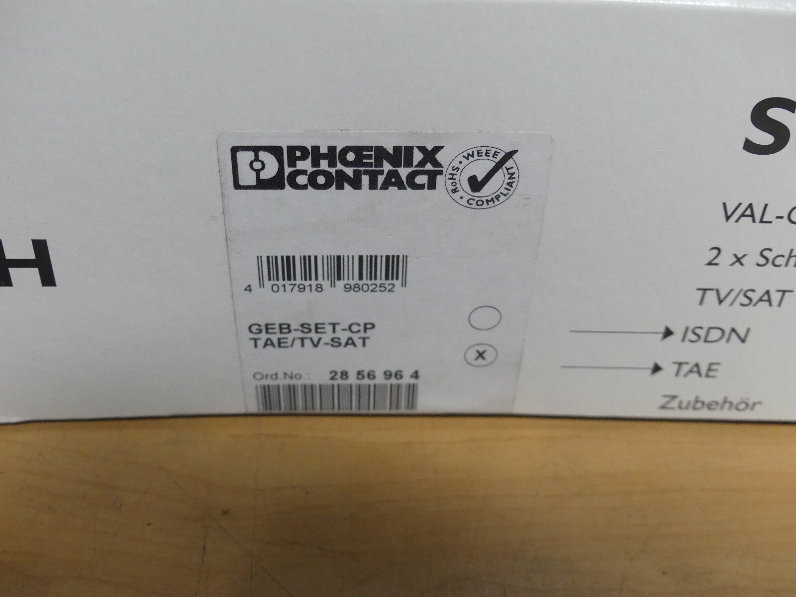 PHOENIX CONTACT Überspanngsschutz  GEB-SET-CP TAE/TV-SAT