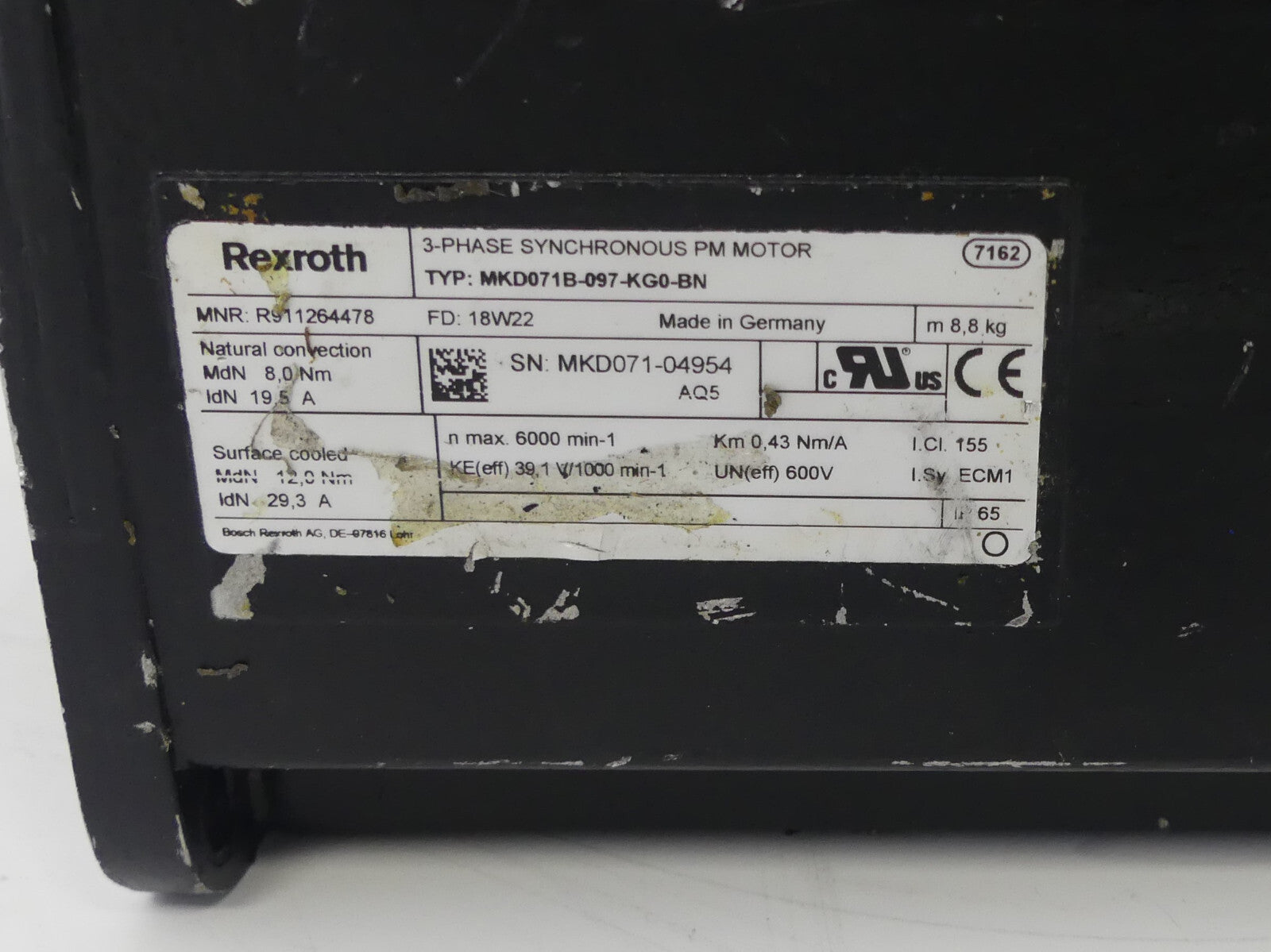 Rexroth MKD071B-097-KG0-BN