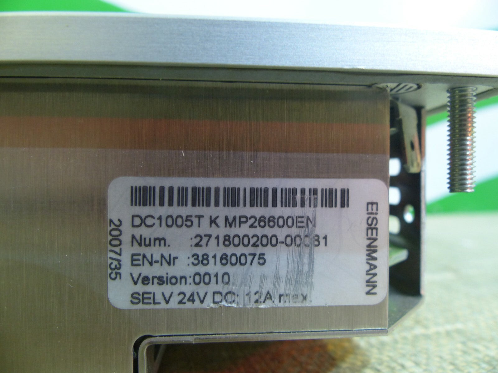 Eisenmann DC1005T K MP26600EN