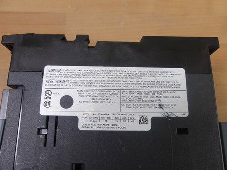 Siemens Sirius 3RV2031-4UA10 Leistungsschalter