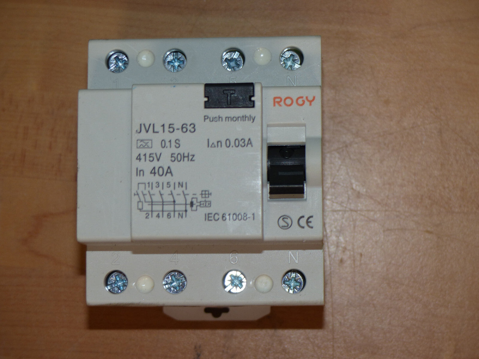 Rogy JVL15-63 Leistungsschalter