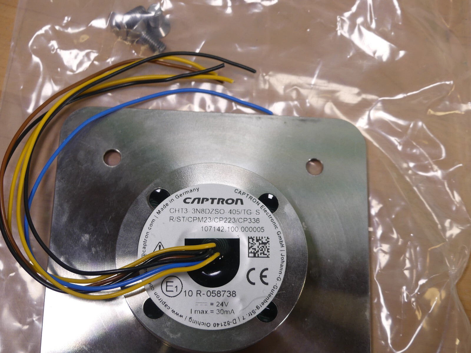 CAPTRON CHT3-3N8DZSO-405/TG-S