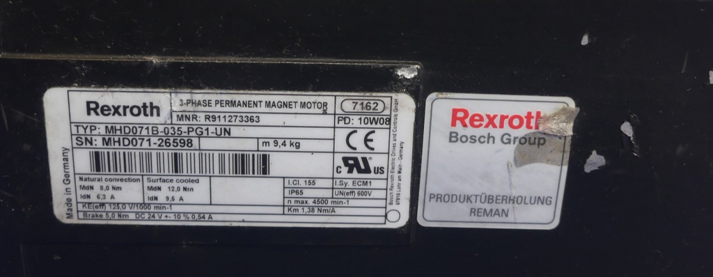REXROTH MHD071B-035-PG1-UN