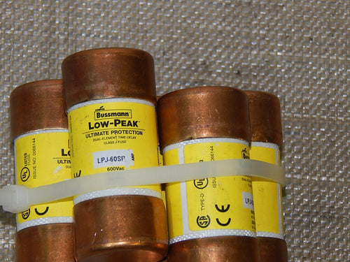  7x Bussmann Low-Peak Sicherung / Fuse   LPJ-60SP  