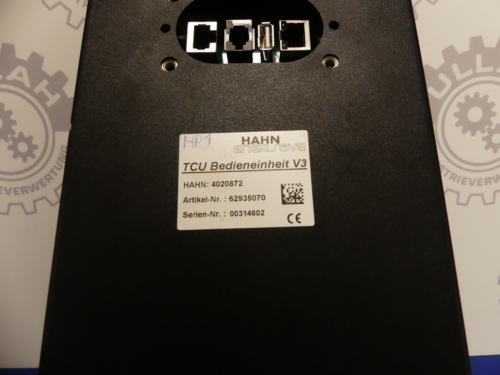 Hahn TCU 62935070 V3